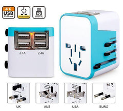 4 USB Port All in One Universal International Plug Adapter