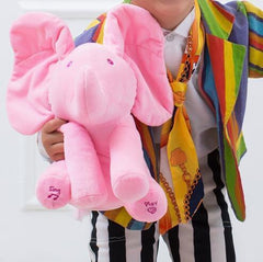 NEW! Peek-A-Boo Elephant Plush Doll