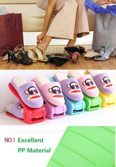 Colorful Space Saving Shoe Organizer