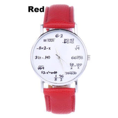 Math Watch With Mathematical Expressions